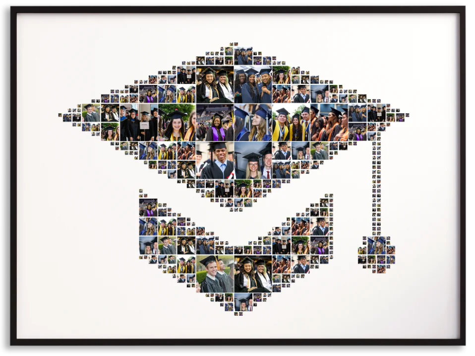photo collage idea for graduation